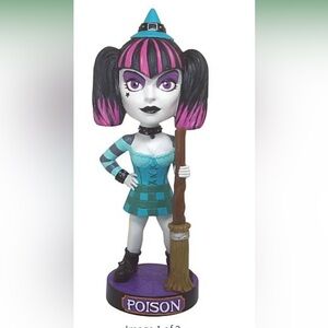 Entertainment Earth Whimsical Goth Witch Bobble Head